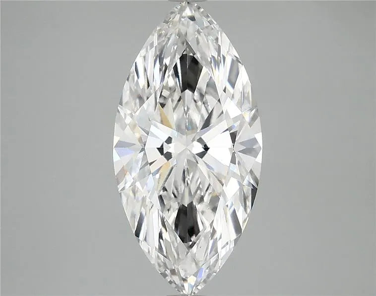 3.04ct Marquise Lab Grown Diamond (Colour F, Clarity VS2, IGI Certified)