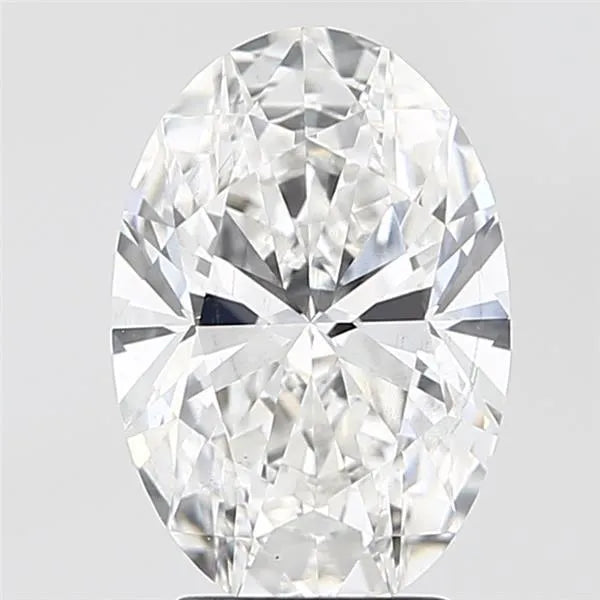 3.04ct Oval Lab Grown Diamond (Colour E, Clarity VS2, IGI Certified)