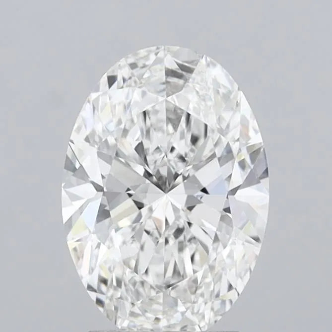 3.04ct Oval Lab Grown Diamond (Colour E, Clarity VVS1, IGI Certified)