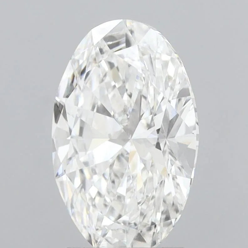 3.04ct Oval Lab Grown Diamond (Colour E, Clarity VVS2, IGI Certified)