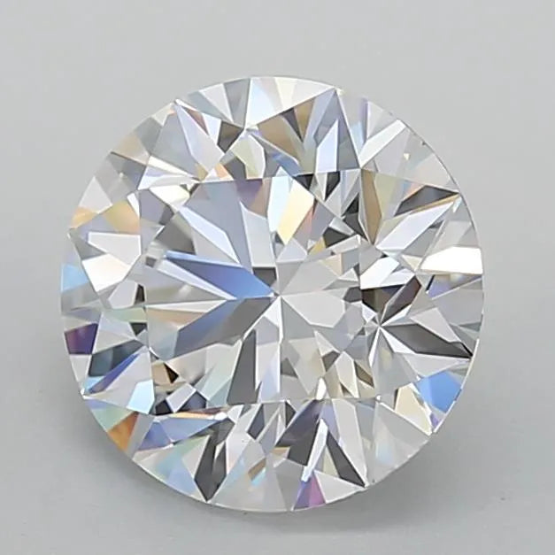 3.04ct Round Lab Grown Diamond (Colour E, Clarity IF, Cut ID, IGI Certified)