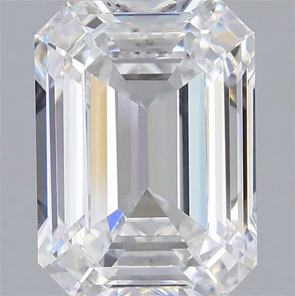3.05ct Emerald Lab Grown Diamond (Colour D, Clarity VVS2, IGI Certified)