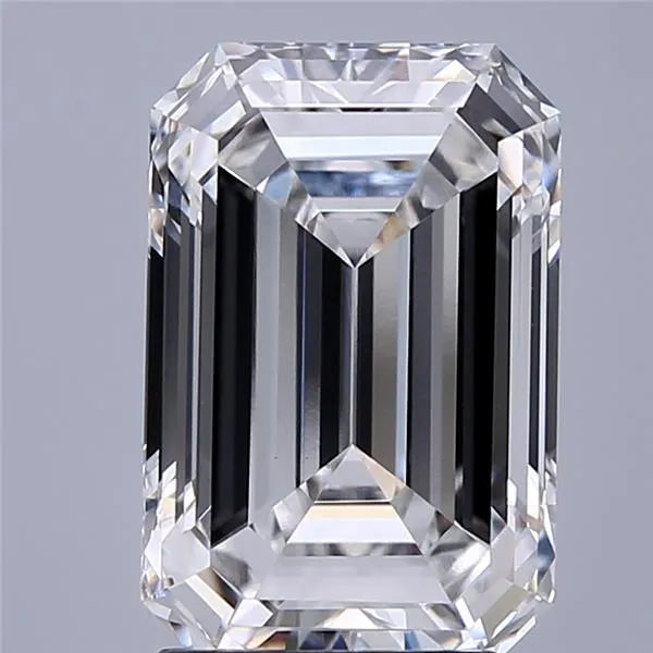 3.05ct Emerald Lab Grown Diamond (Colour E, Clarity VVS2, IGI Certified)