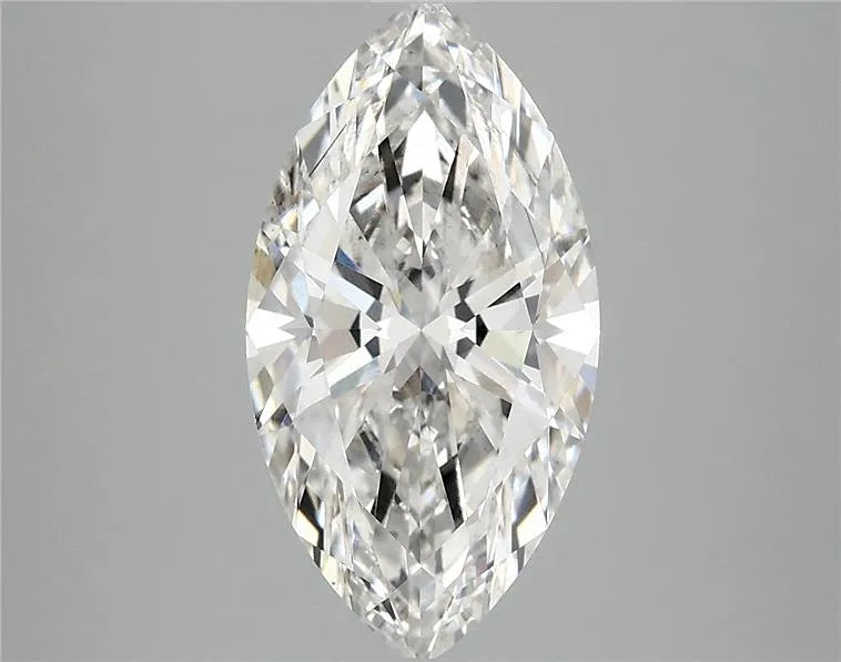 3.05ct Marquise Lab Grown Diamond (Colour F, Clarity SI1, IGI Certified)