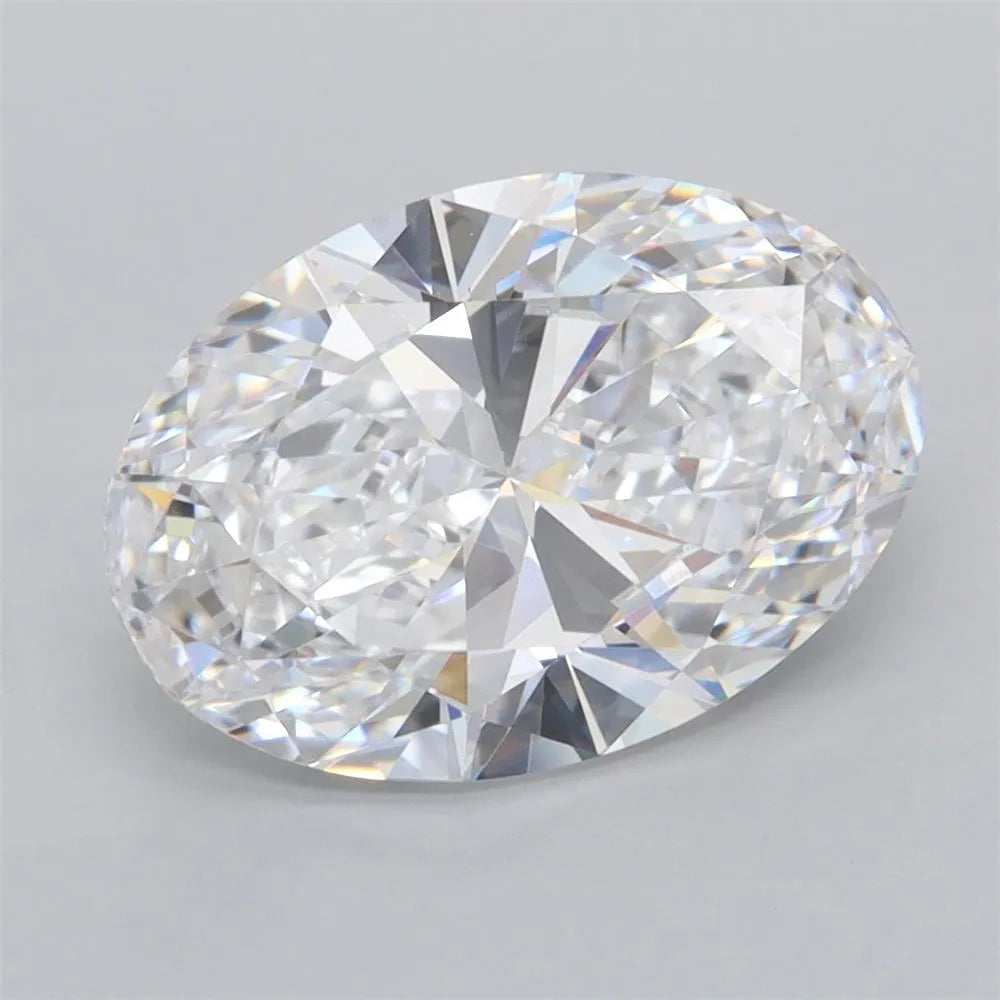 3.05ct Oval Lab Grown Diamond (Colour D, Clarity VVS1, IGI Certified)