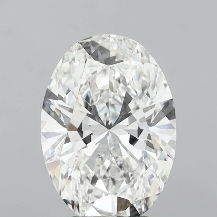 3.05ct Oval Lab Grown Diamond (Colour E, Clarity VVS2, IGI Certified)