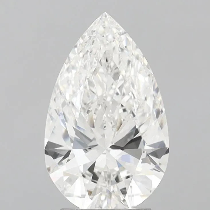 3.05ct Pear Lab Grown Diamond (Colour F, Clarity VS2, IGI Certified)