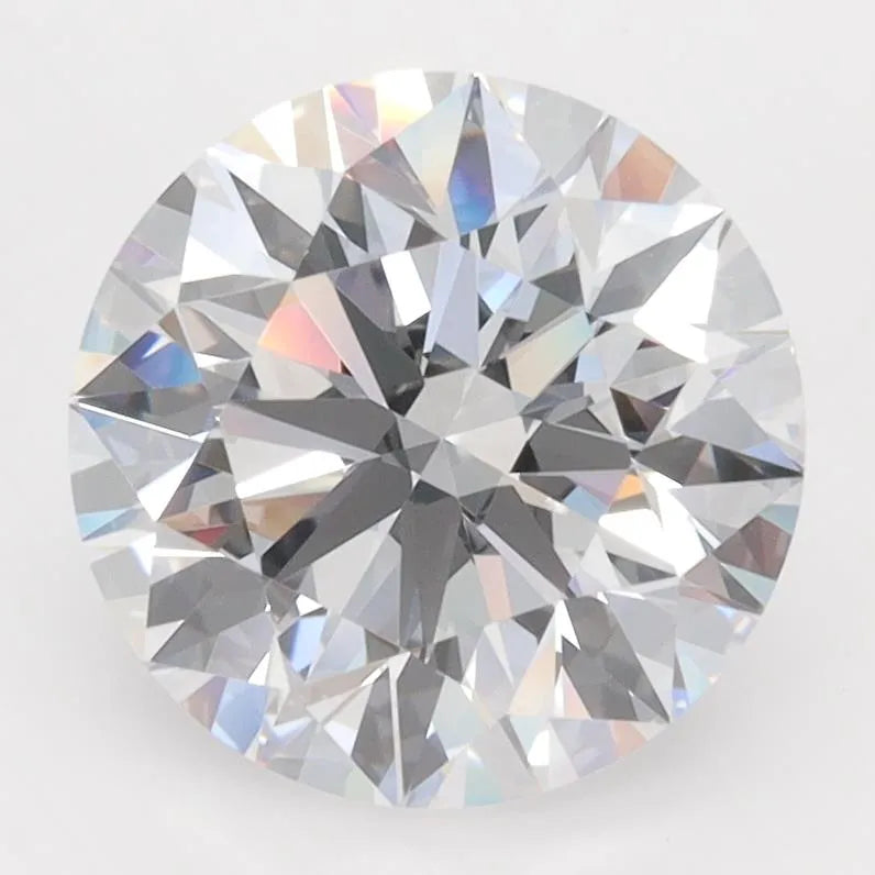 3.05ct Round Lab Grown Diamond (Colour D, Clarity VVS1, Cut EX, GIA Certified)
