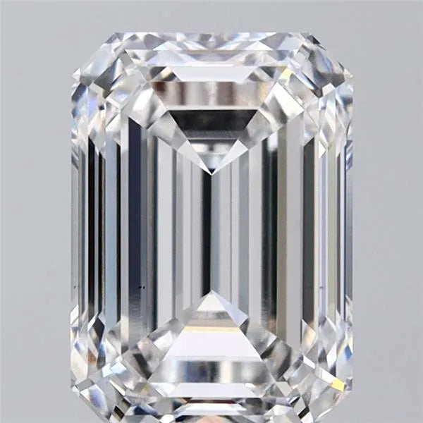 3.06ct Emerald Lab Grown Diamond (Colour D, Clarity VS1, IGI Certified)
