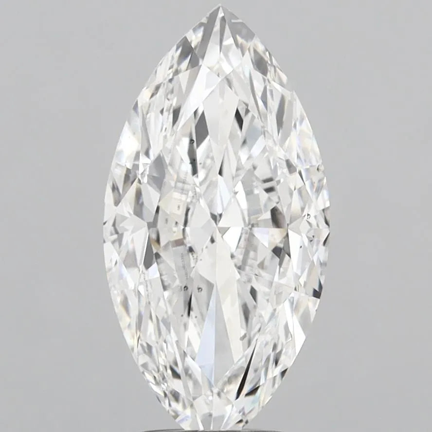 3.06ct Marquise Lab Grown Diamond (Colour E, Clarity VVS2, IGI Certified)