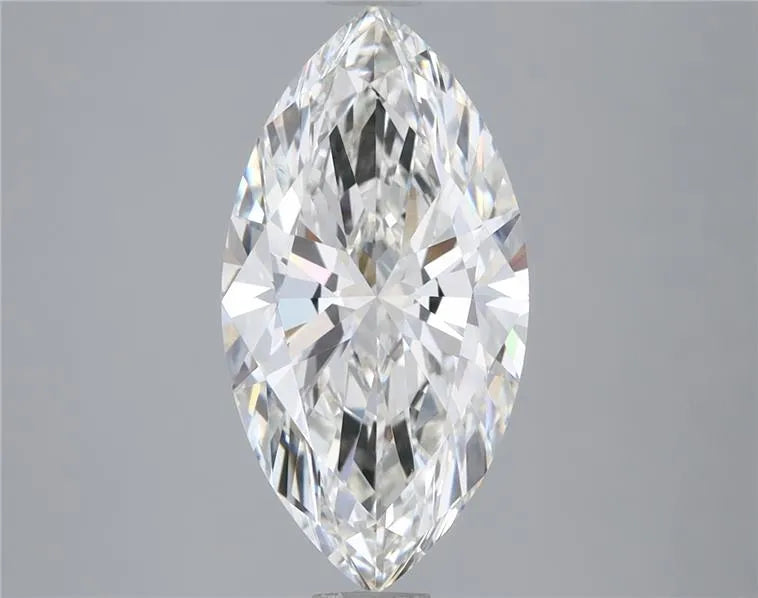 3.06ct Marquise Lab Grown Diamond (Colour G, Clarity VVS2, IGI Certified)