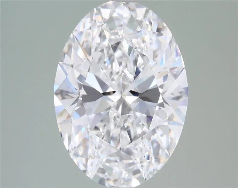 3.06ct Oval Lab Grown Diamond (Colour D, Clarity VVS1, IGI Certified)