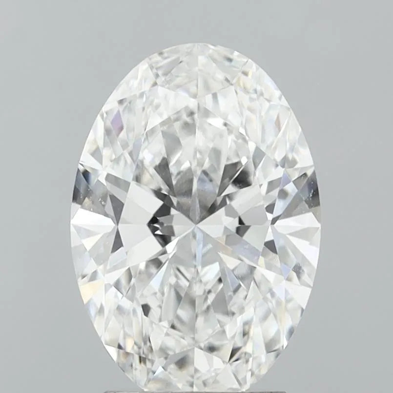 3.06ct Oval Lab Grown Diamond (Colour E, Clarity VVS2, IGI Certified)