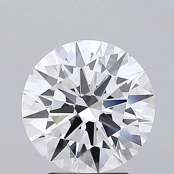 3.06ct Round Lab Grown Diamond (Colour E, Clarity IF, Cut ID, IGI Certified)