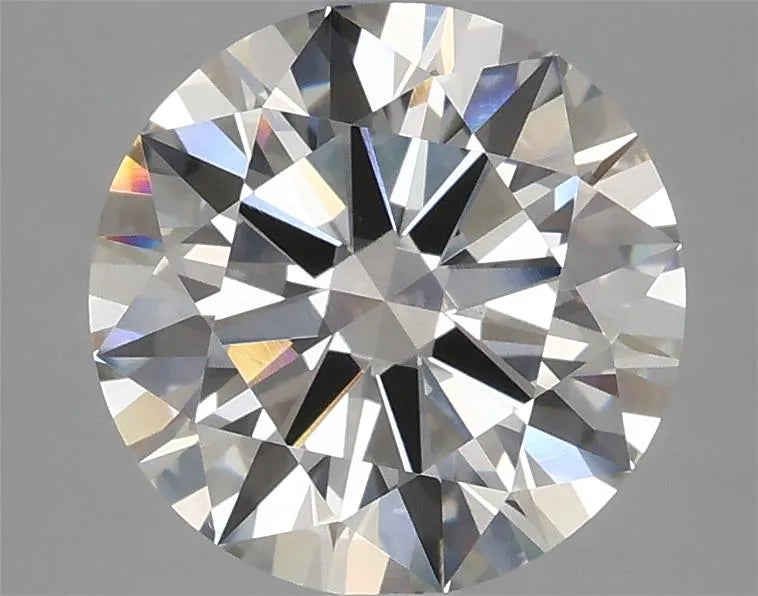 3.06ct Round Lab Grown Diamond (Colour H, Clarity VVS2, Cut ID, IGI Certified)