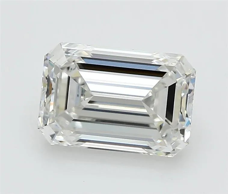 3.07ct Emerald Lab Grown Diamond (Colour F, Clarity VVS2, IGI Certified)