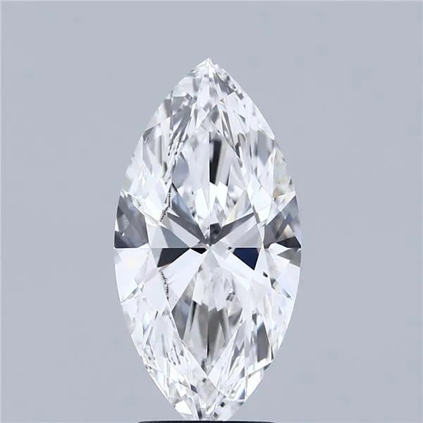 3.07ct Marquise Lab Grown Diamond (Colour E, Clarity VVS1, IGI Certified)