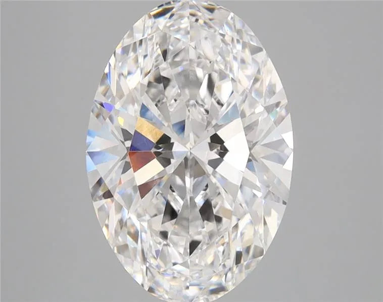 3.07ct Oval Lab Grown Diamond (Colour D, Clarity VVS2, IGI Certified)
