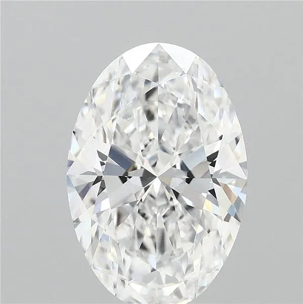 3.07ct Oval Lab Grown Diamond (Colour D, Clarity VVS2, IGI Certified)