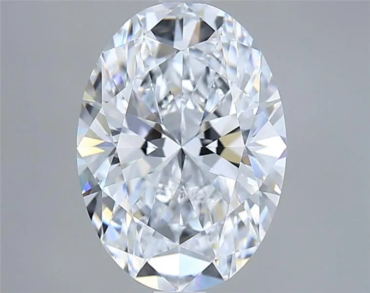 3.07ct Oval Lab Grown Diamond (Colour E, Clarity VVS1, IGI Certified)