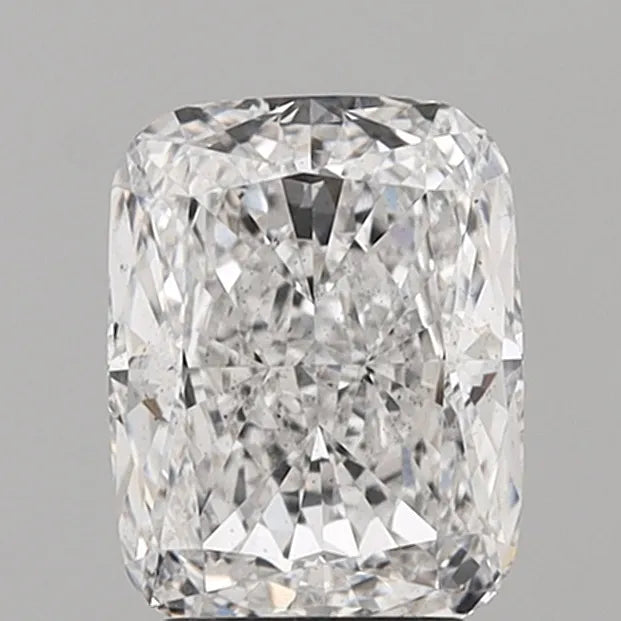 3.08ct Cushion modified Lab Grown Diamond (Colour D, Clarity SI1, IGI Certified)