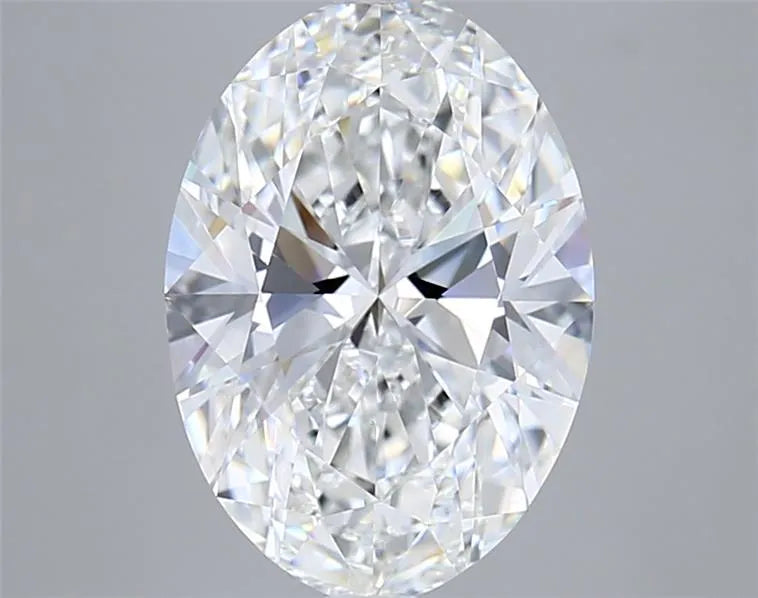 3.08ct Oval Lab Grown Diamond (Colour E, Clarity VVS1, IGI Certified)
