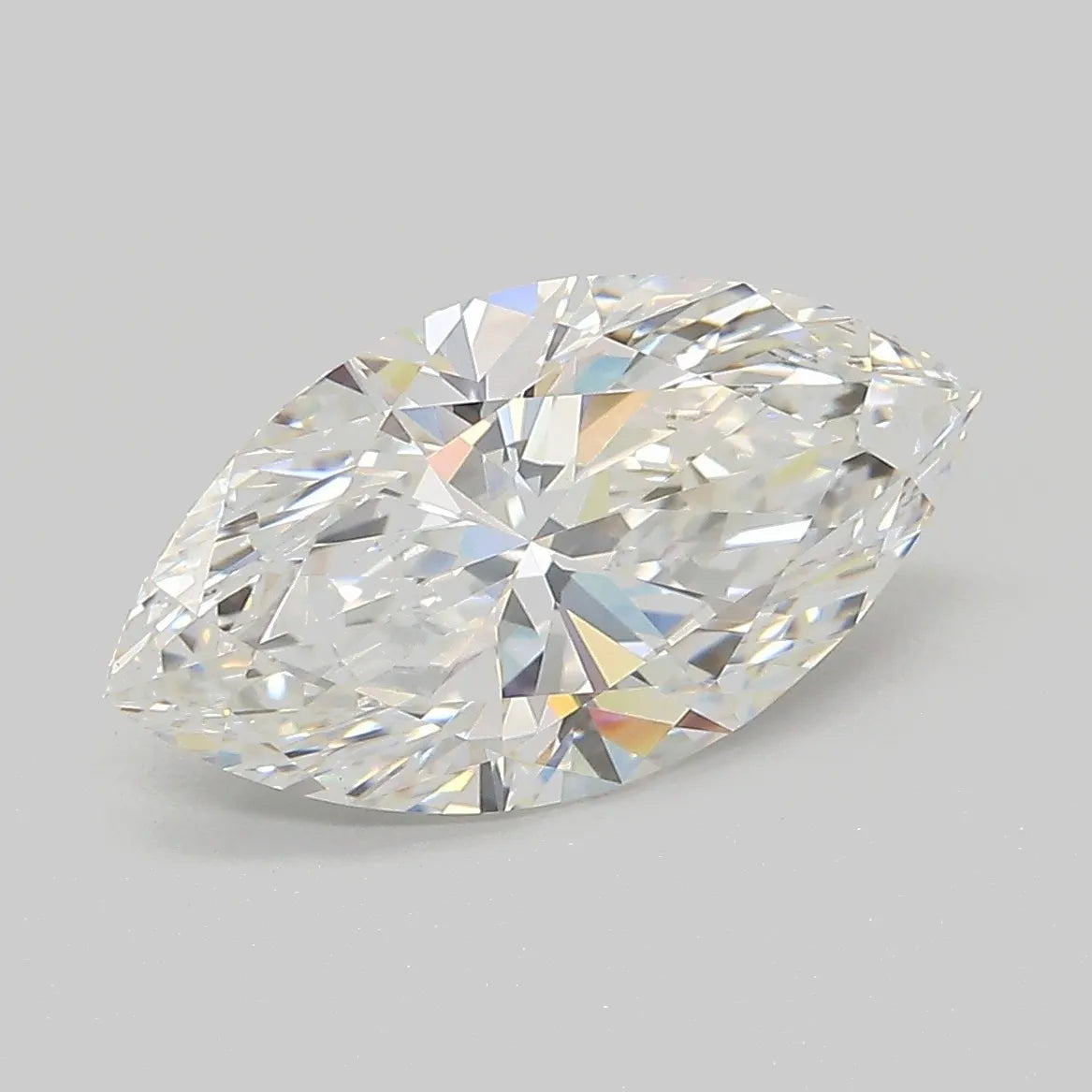 3.09ct Marquise Lab Grown Diamond (Colour E, Clarity VVS2, IGI Certified)