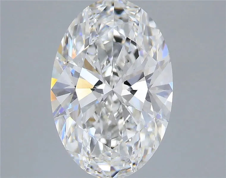 3.09ct Oval Lab Grown Diamond (Colour D, Clarity VS2, IGI Certified)
