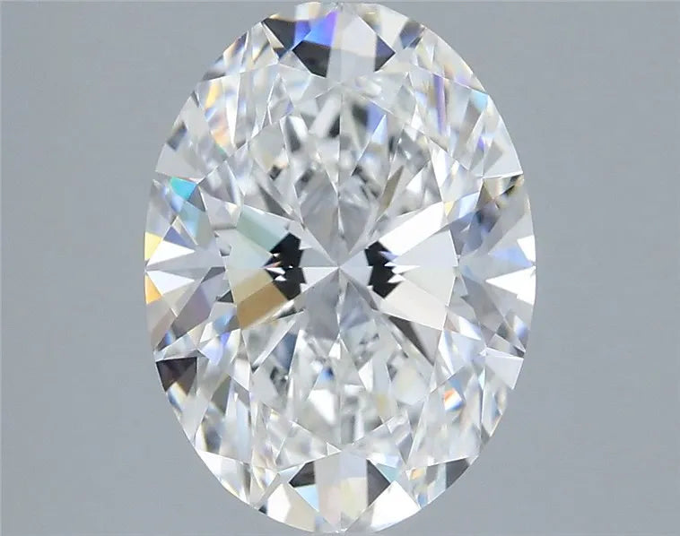 3.09ct Oval Lab Grown Diamond (Colour D, Clarity VVS2, IGI Certified)