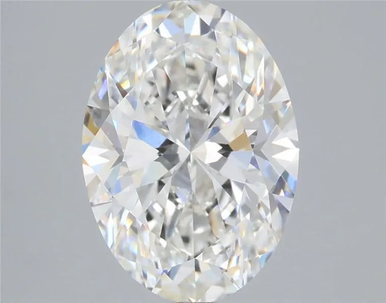 3.09ct Oval Lab Grown Diamond (Colour F, Clarity VVS2, IGI Certified)
