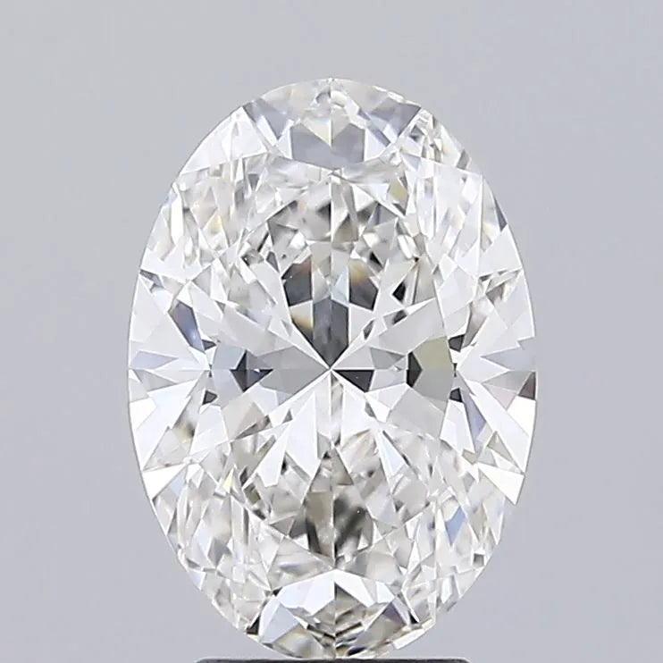 3.09ct Oval Lab Grown Diamond (Colour F, Clarity VVS2, IGI Certified)