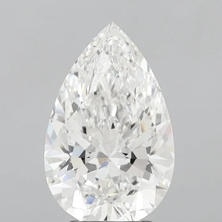 3.09ct Pear Lab Grown Diamond (Colour F, Clarity VVS2, IGI Certified)