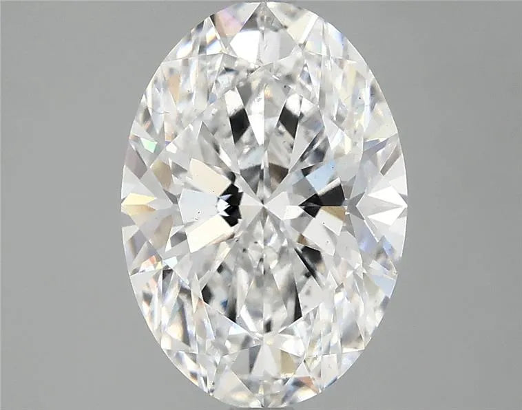 3.10ct Oval Lab Grown Diamond (Colour D, Clarity SI1, IGI Certified)