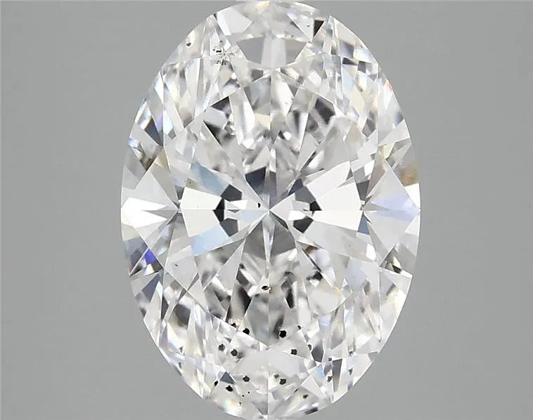 3.10ct Oval Lab Grown Diamond (Colour E, Clarity SI2, IGI Certified)