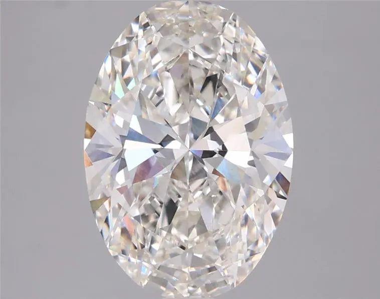 3.10ct Oval Lab Grown Diamond (Colour H, Clarity VVS2, IGI Certified)