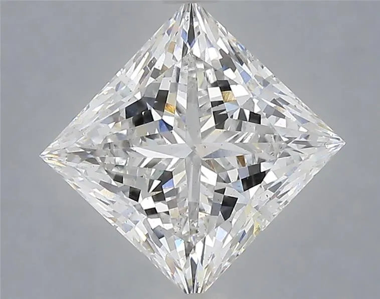 3.10ct Princess Lab Grown Diamond (Colour E, Clarity SI1, IGI Certified)