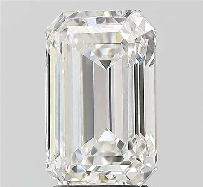 3.11ct Emerald Lab Grown Diamond (Colour G, Clarity VVS2, IGI Certified)