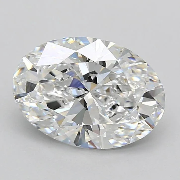 3.11ct Oval Lab Grown Diamond (Colour D, Clarity VVS1, IGI Certified)