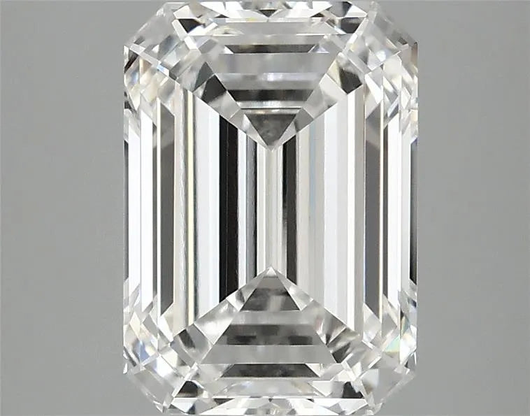 3.14ct Emerald Lab Grown Diamond (Colour F, Clarity VVS1, IGI Certified)