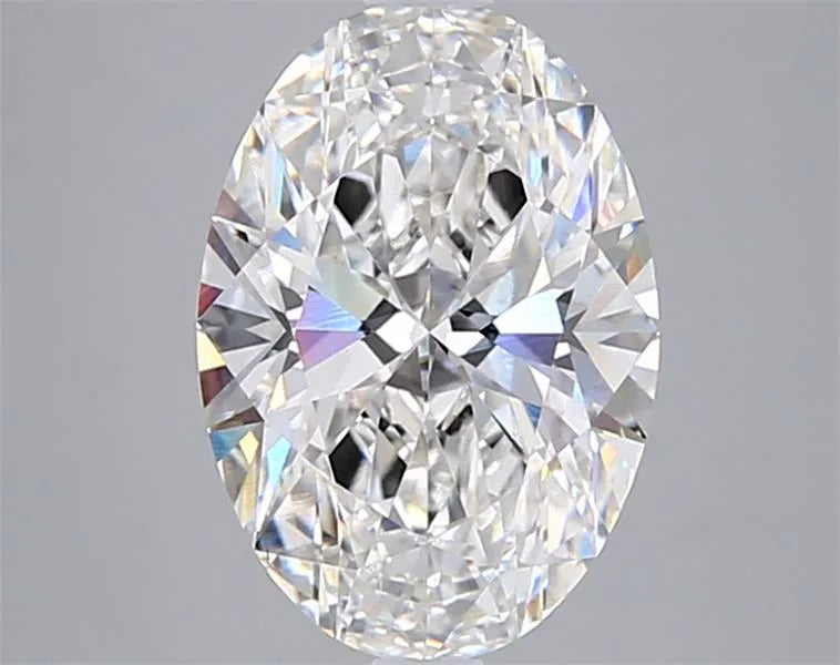 3.14ct Oval Lab Grown Diamond (Colour F, Clarity VVS2, IGI Certified)