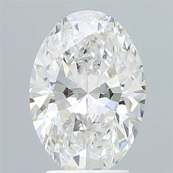 3.16ct Oval Lab Grown Diamond (Colour D, Clarity VVS2, IGI Certified)