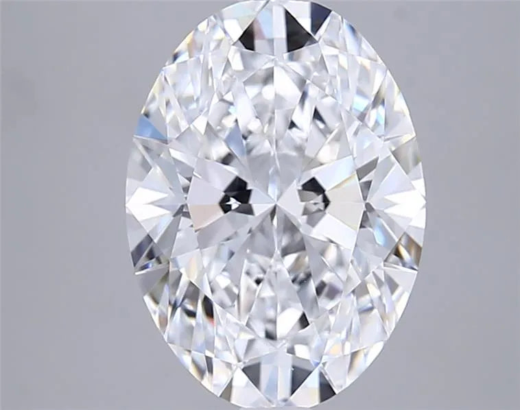 3.19ct Oval Lab Grown Diamond (Colour D, Clarity FL, IGI Certified)
