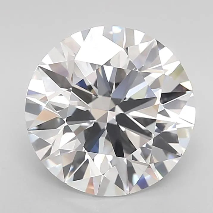 3.20ct Round Lab Grown Diamond (Colour D, Clarity IF, Cut ID, IGI Certified)