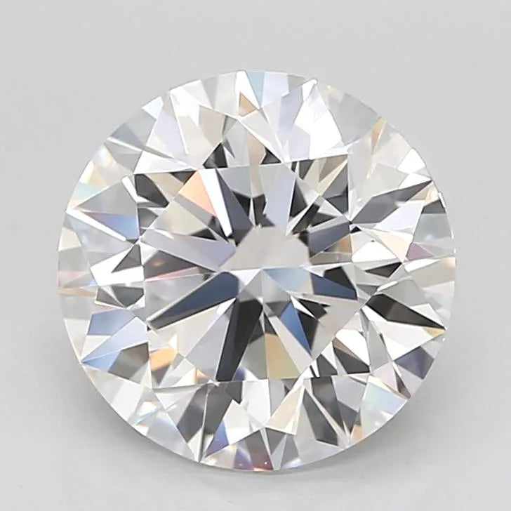 3.20ct Round Lab Grown Diamond (Colour D, Clarity IF, Cut ID, IGI Certified)