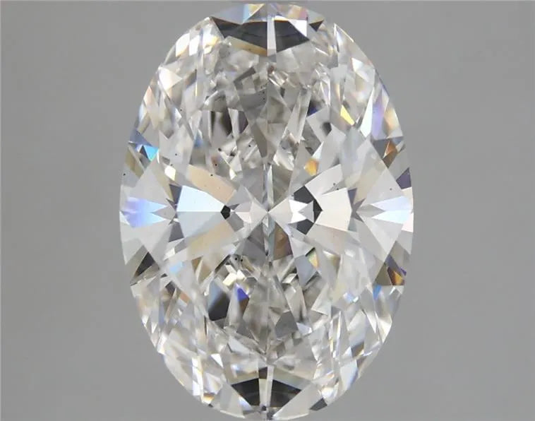3.22ct Oval Lab Grown Diamond (Colour G, Clarity VS2, IGI Certified)