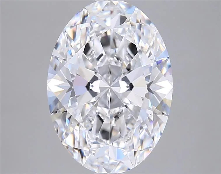 3.25ct Oval Lab Grown Diamond (Colour D, Clarity VS1, IGI Certified)