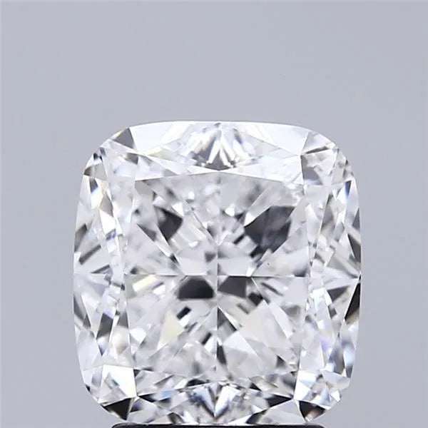 3.31ct Cushion modified Lab Grown Diamond (Colour D, Clarity VVS2, IGI Certified)