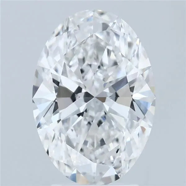 3.31ct Oval Lab Grown Diamond (Colour D, Clarity VVS1, IGI Certified)