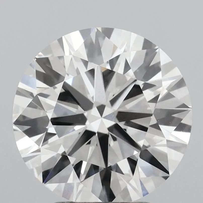 3.35ct Round Lab Grown Diamond (Colour F, Clarity VVS2, Cut VG, IGI Certified)