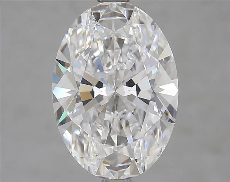 3.36ct Oval Lab Grown Diamond (Colour D, Clarity IF, IGI Certified)